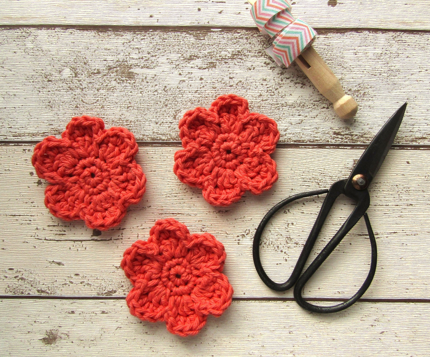 Crocheted reusable Make up pads