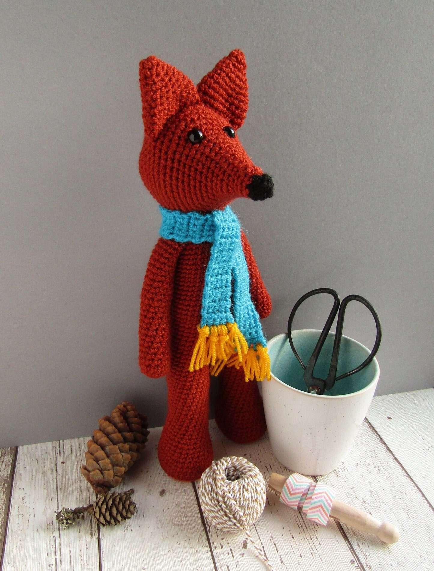 Crochet kit: Amigurumi Mr. Fox