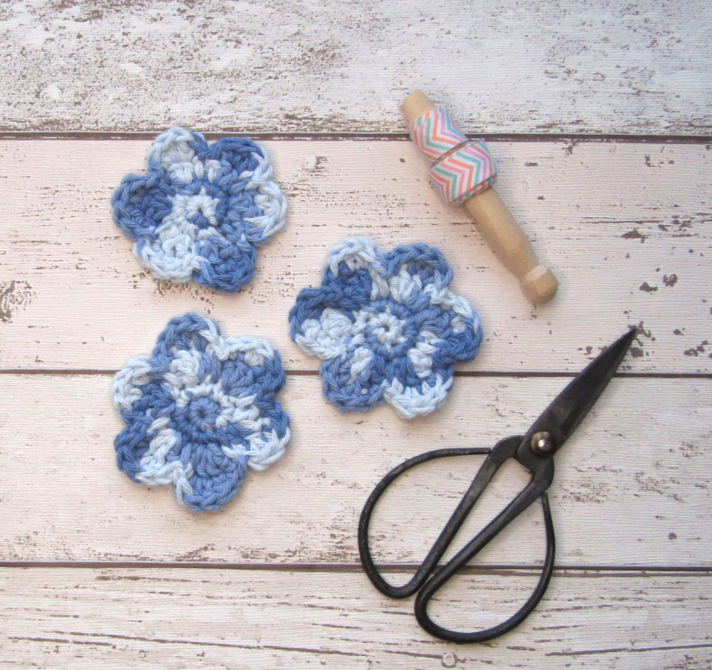 Crocheted reusable Make up pads
