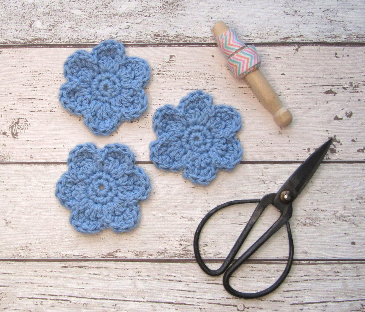 Crocheted reusable Make up pads