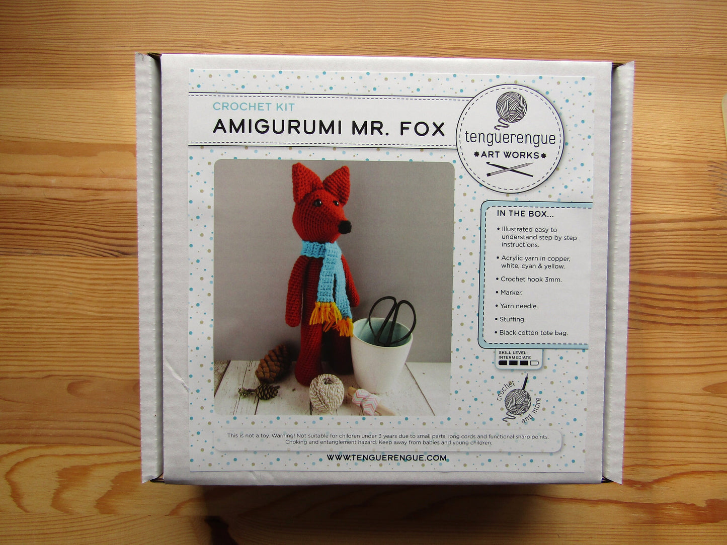 Crochet kit: Amigurumi Mr. Fox