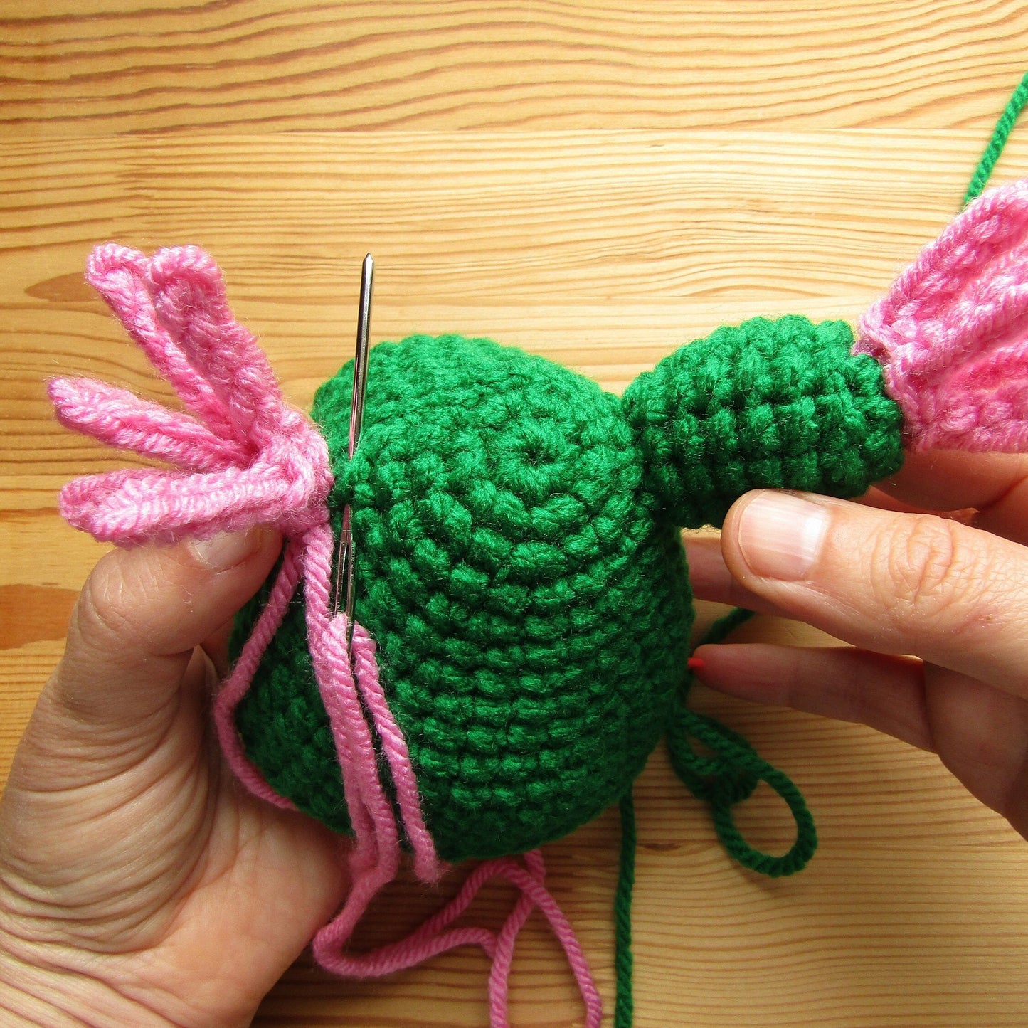 Crochet kit: Amigurumi Cactus with pot